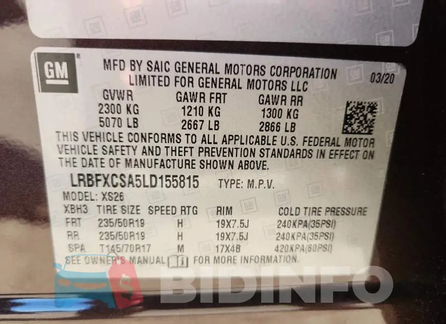 LRBFXCSA5LD155815 Photo# 12