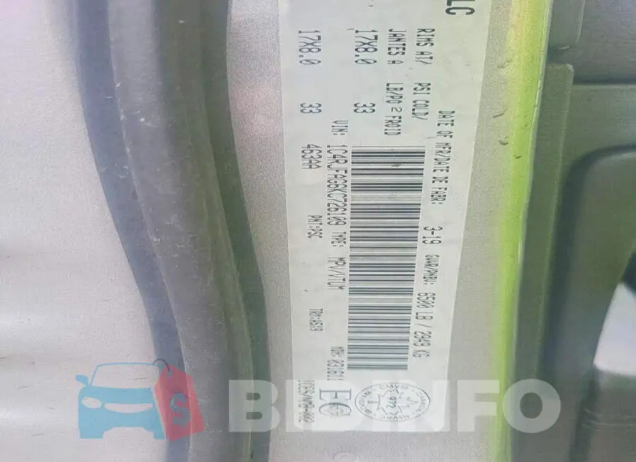 1C4RJFAG6KC726109 Photo# 13