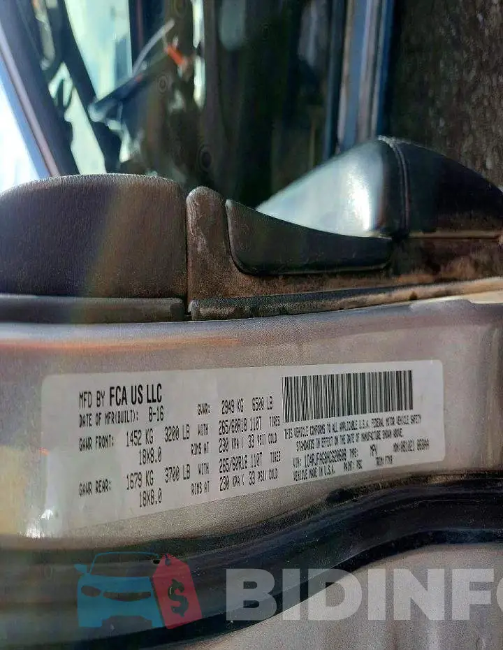 1C4RJFAG8HC620608 Photo# 13