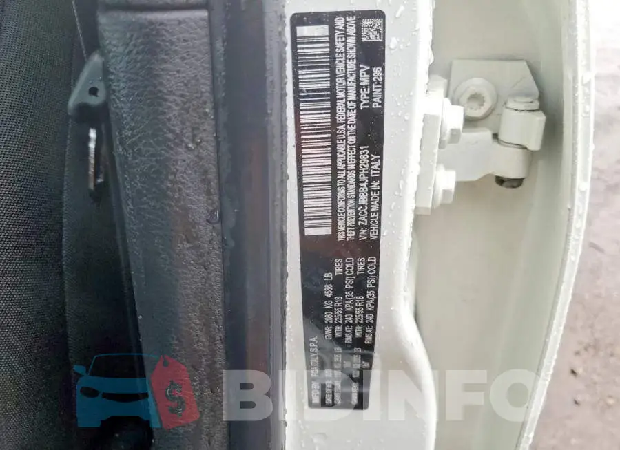 ZACCJBBB4JPH29831 Photo# 13