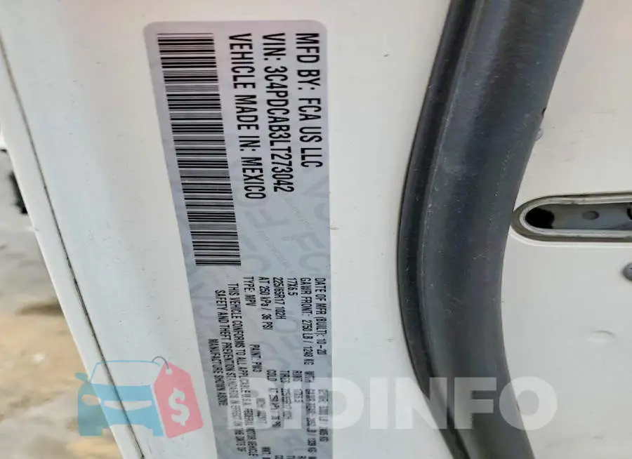 3C4PDCAB3LT273042 Photo# 14