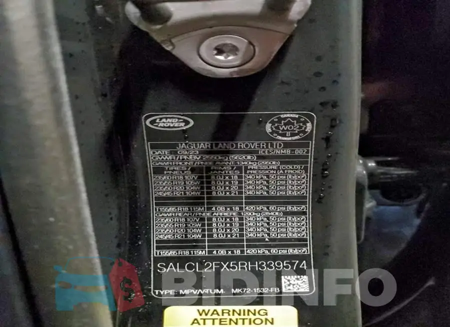 SALCL2FX5RH339574 Photo# 13