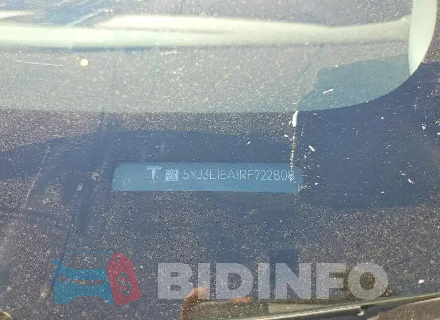 5YJ3E1EA1RF722808 Photo# 13