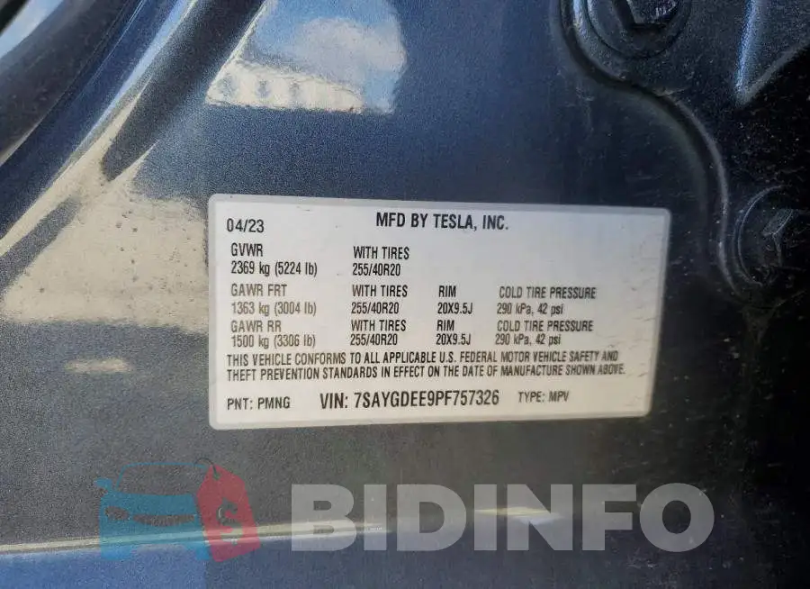 7SAYGDEE9PF757326 Photo# 13