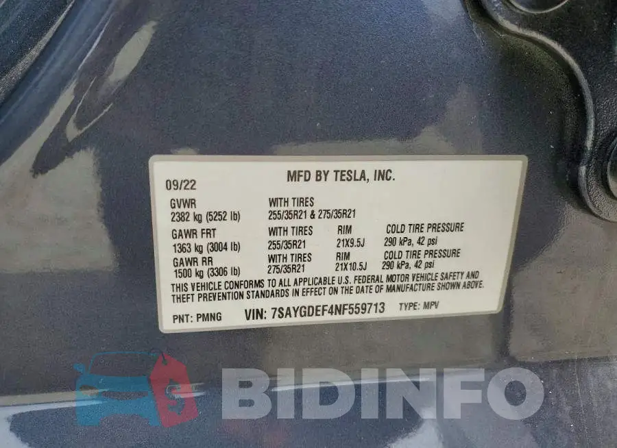 7SAYGDEF4NF559713 Photo# 14