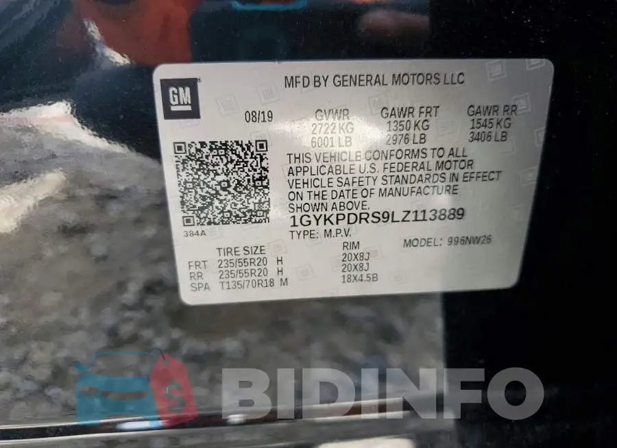 1GYKPDRS9LZ113889 Photo# 13