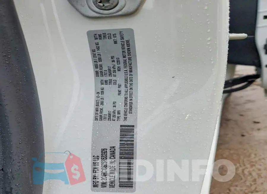 2C4RC1CG2SR533926 Photo# 14