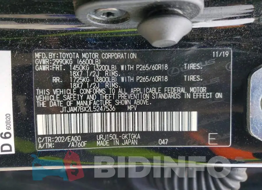 JTJAM7BX2L5247536 Photo# 13