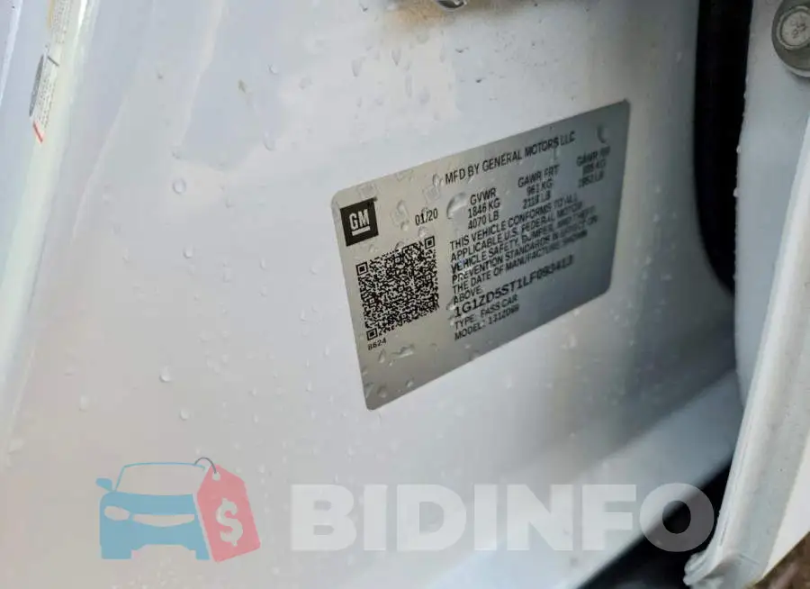1G1ZD5ST1LF093413 Photo# 12