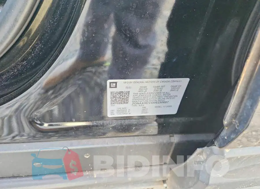 2GNAXXEVXM6150697 Photo# 12