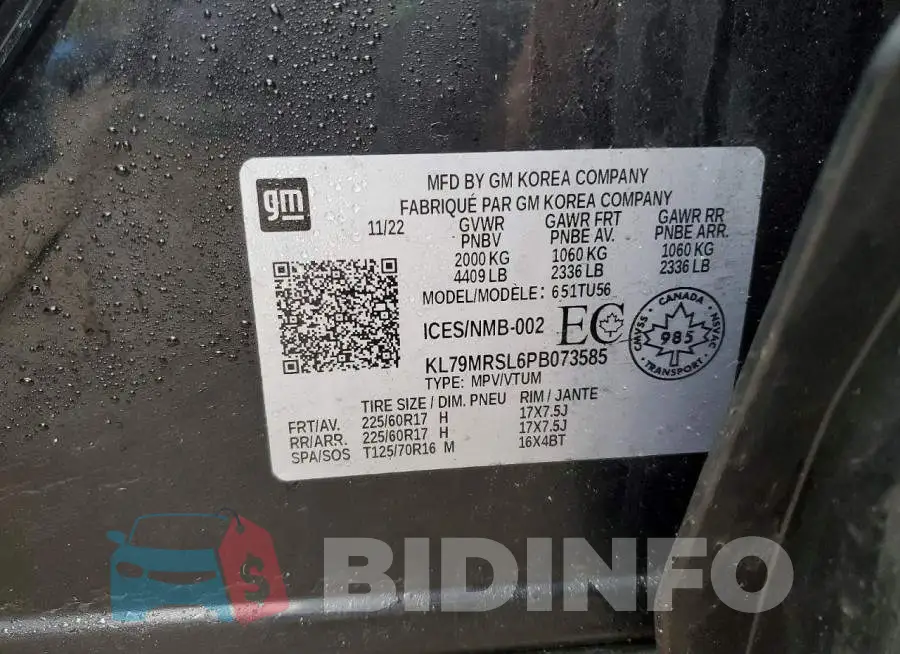 KL79MRSL6PB073585 Photo# 13