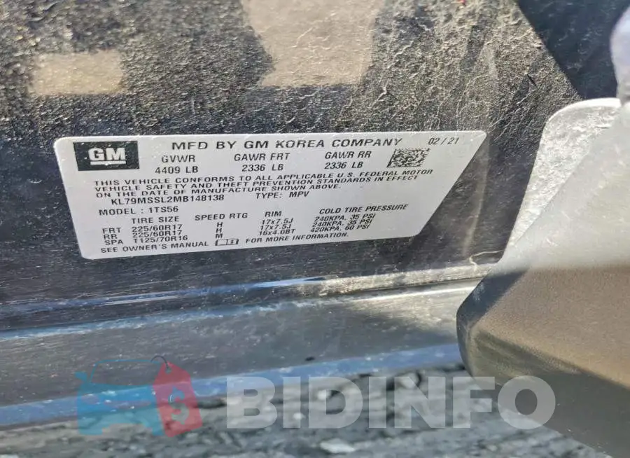 KL79MSSL2MB148138 Photo# 13