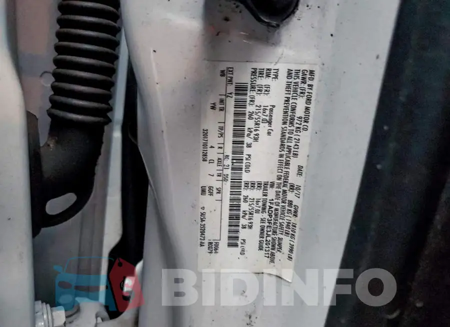 1FADP3FE3JL201317 Photo# 12