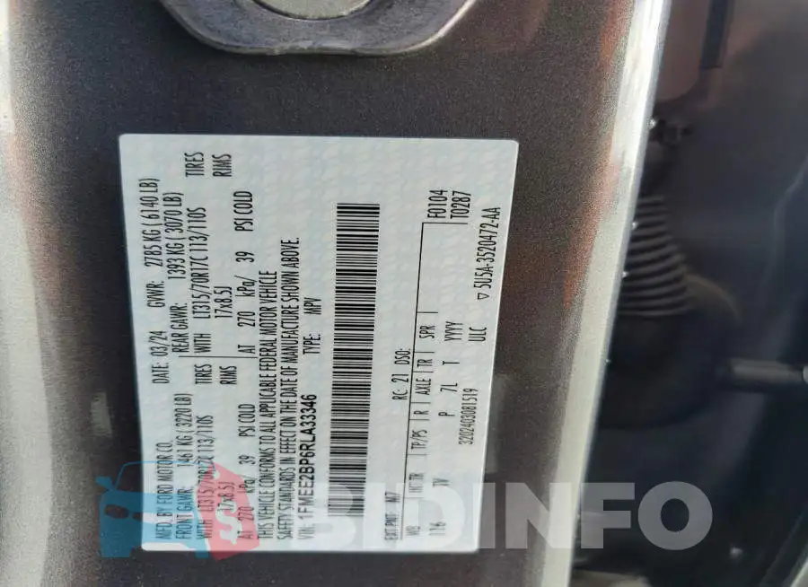 1FMEE2BP6RLA33346 Photo# 12