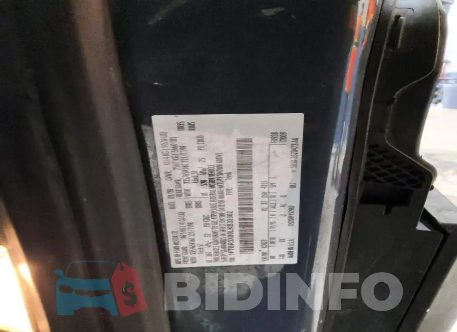 1FTBR3X80LKB33362 Photo# 12