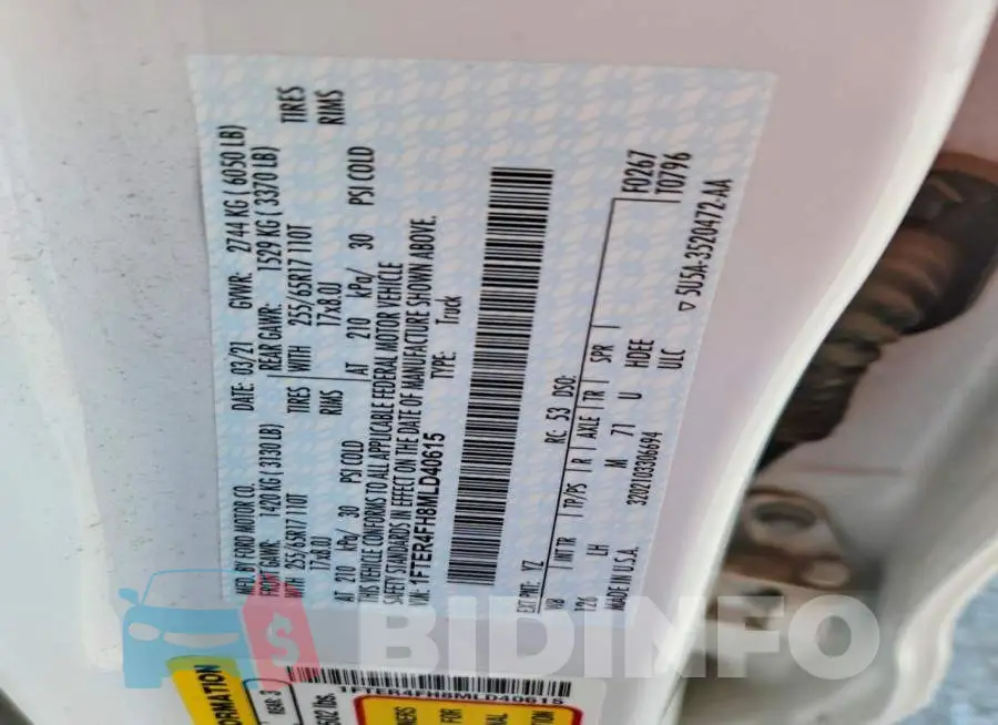 1FTER4FH8MLD40615 Photo# 12