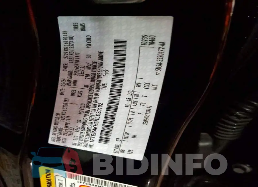 1FTER4KH6RLE30102 Photo# 13