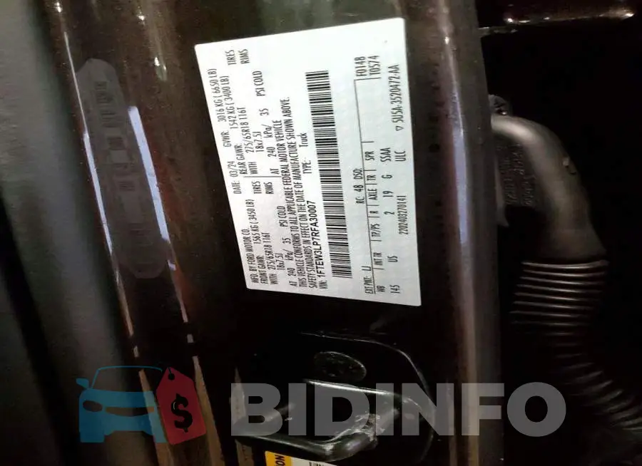 1FTEW3LP7RFA30007 Photo# 12