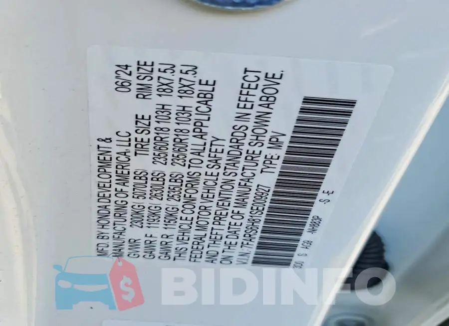7FARS6H81SE009927 Photo# 12