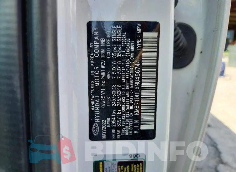 KM8R1DHEXNU486744 Photo# 13