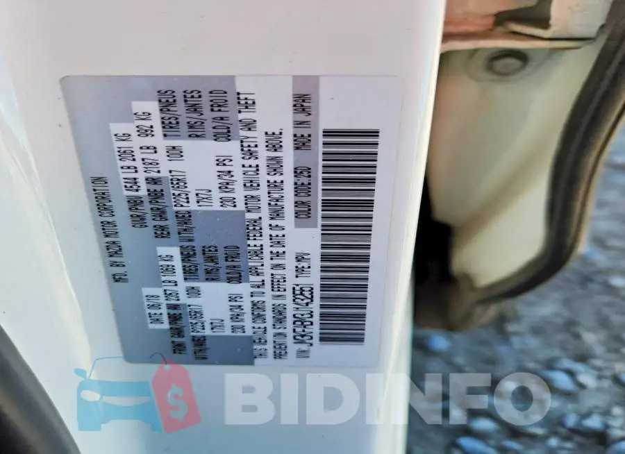 JM3KFABM3J1432551 Photo# 12