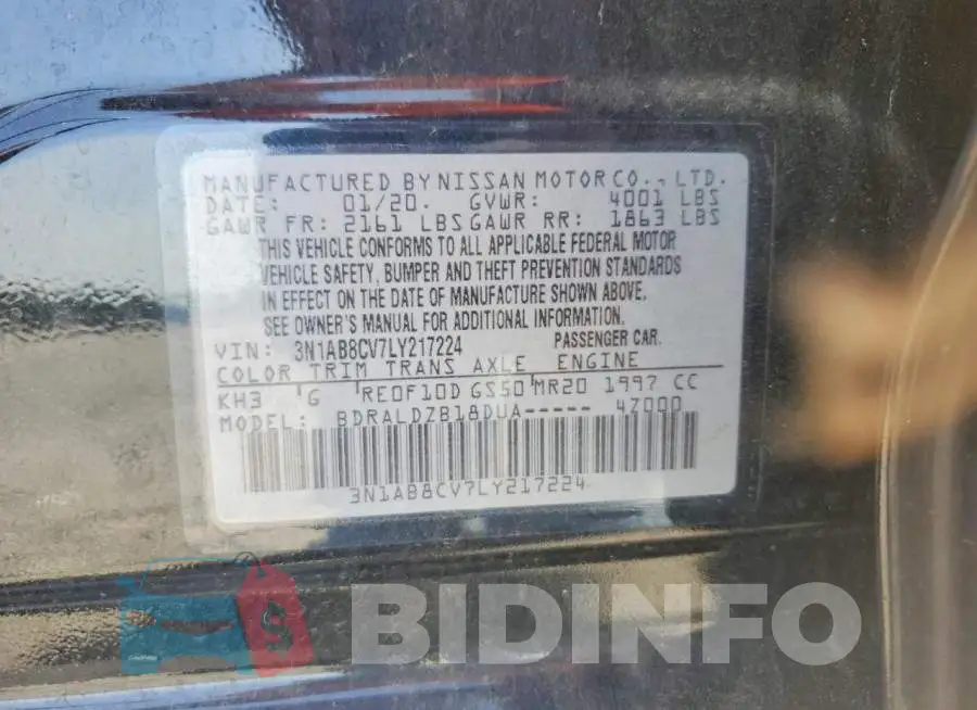 3N1AB8CV7LY217224 Photo# 12