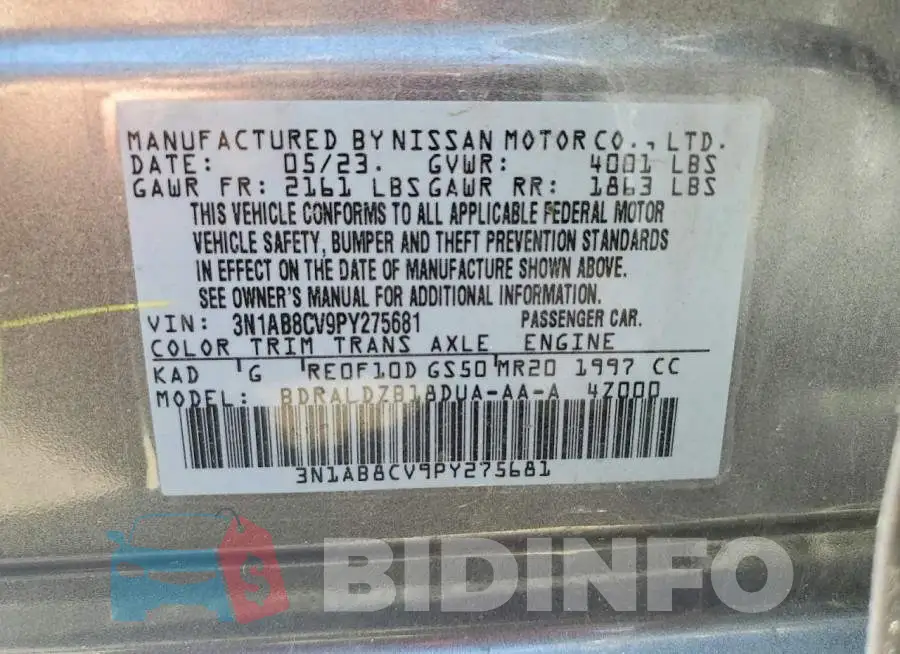 3N1AB8CV9PY275681 Photo# 12