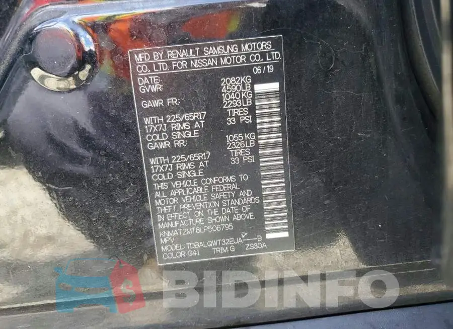 KNMAT2MT8LP506795 Photo# 13