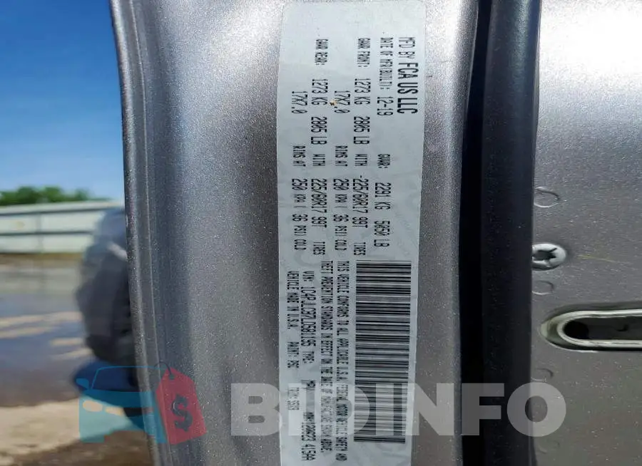 1C4PJLCB7LD581195 Photo# 13