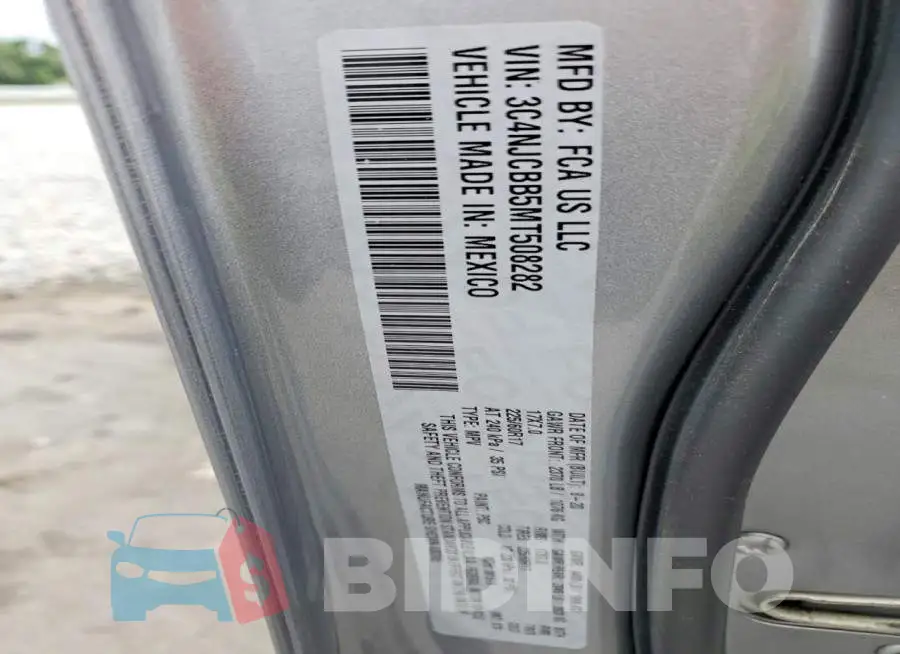 3C4NJCBB5MT508282 Photo# 13