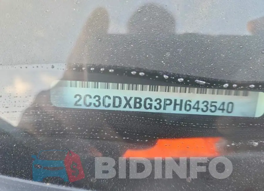 2C3CDXBG3PH643540 Photo# 13