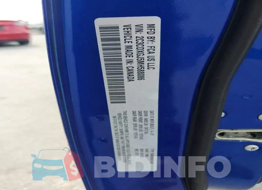 2C3CDXGJ5MH588086 Photo# 12