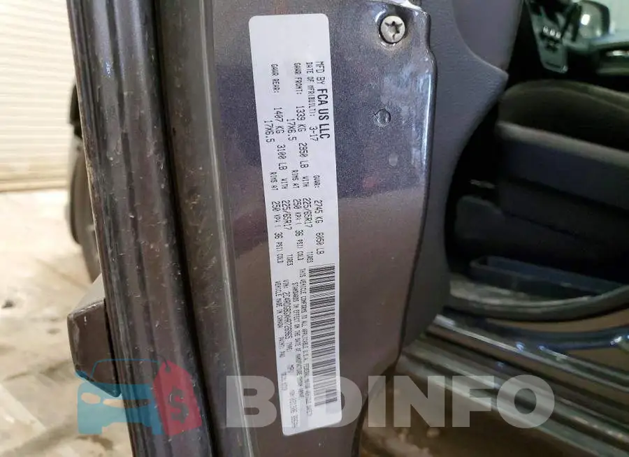 2C4RDGBGXHR726965 Photo# 13