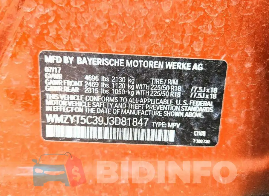 WMZYT5C39J3D81847 Photo# 12
