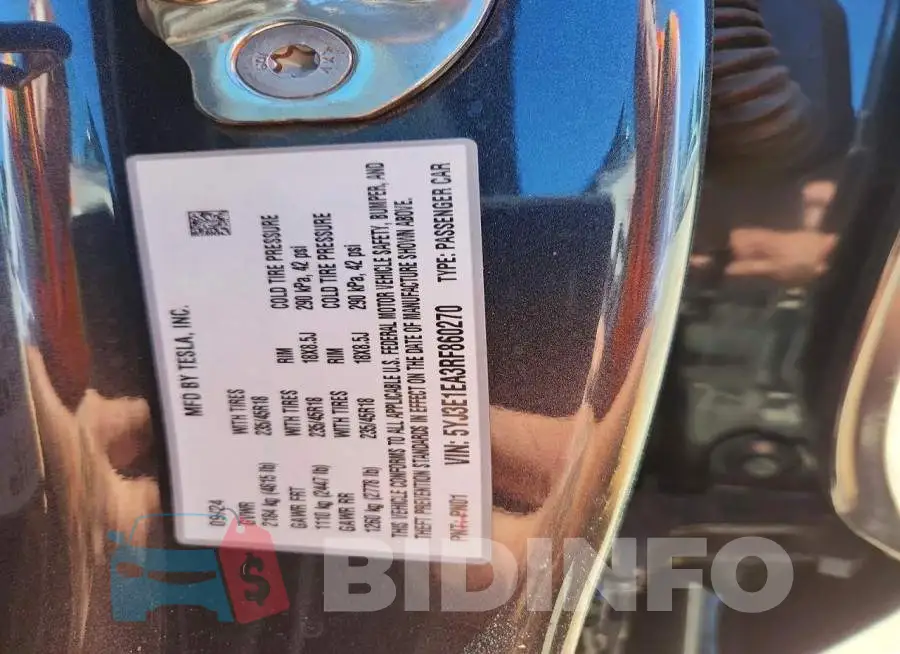 5YJ3E1EA3RF860270 Photo# 13
