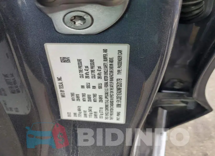 5YJ3E1EAXNF353179 Photo# 13