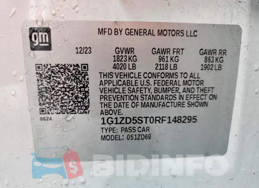 1G1ZD5ST0RF148295 Photo# 12