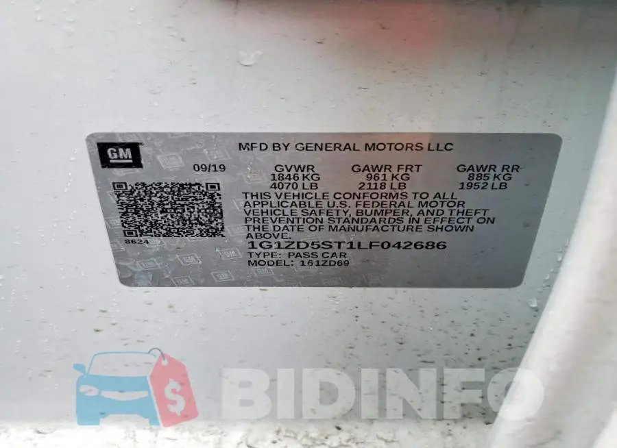1G1ZD5ST1LF042686 Photo# 12