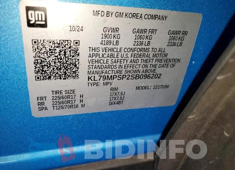 KL79MPSP2SB096202 Photo# 12