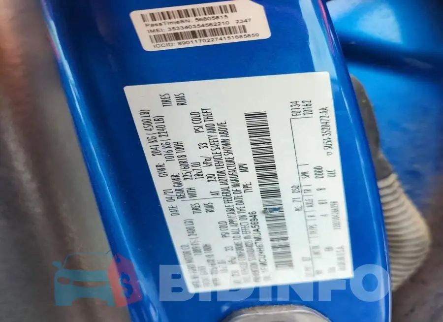 1FMCU9H67MUA56946 Photo# 13