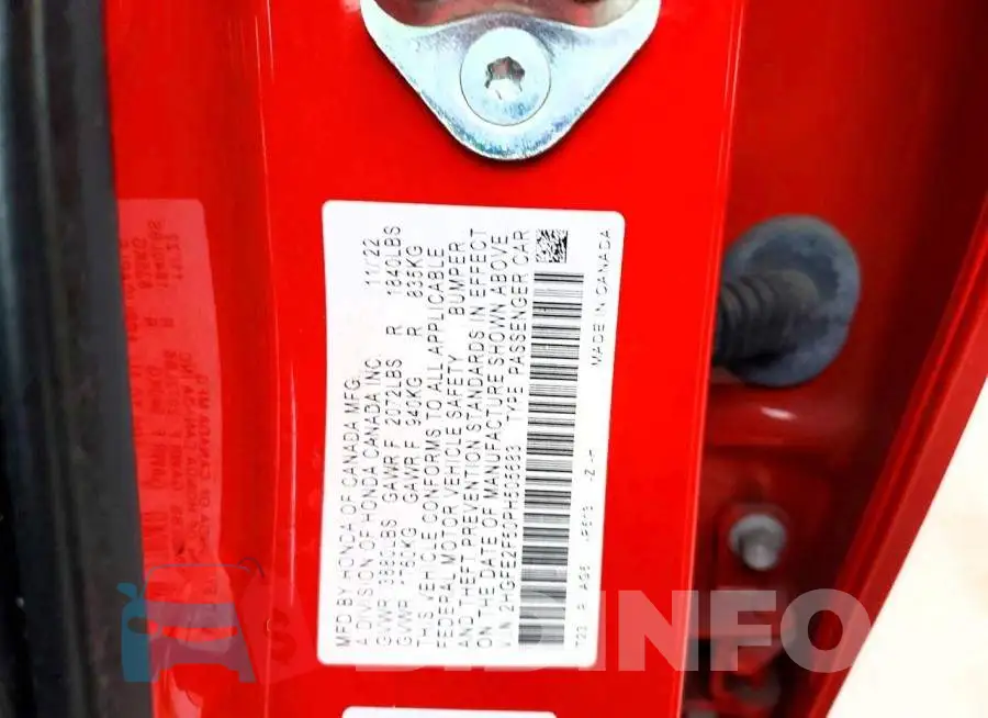 2HGFE2F50PH505683 Photo# 12