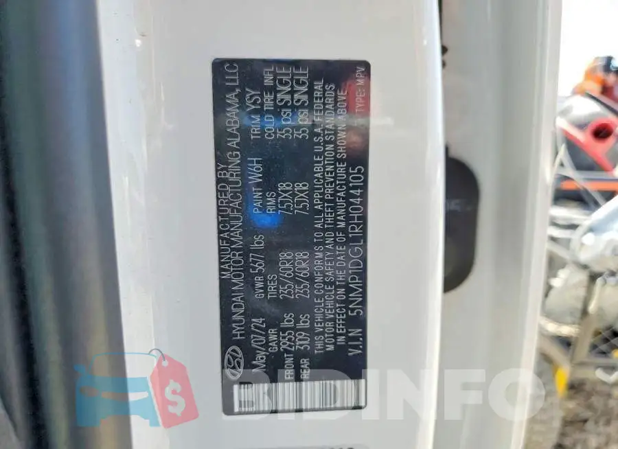 5NMP1DGL1RH044105 Photo# 14