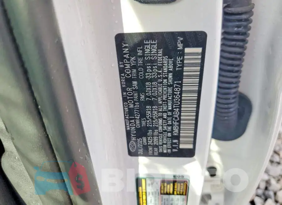 KM8HFCAB4TU364871 Photo# 13
