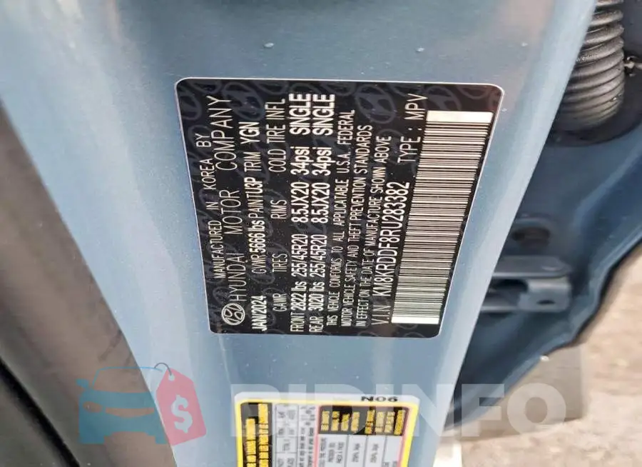 KM8KRDDF8RU283382 Photo# 13