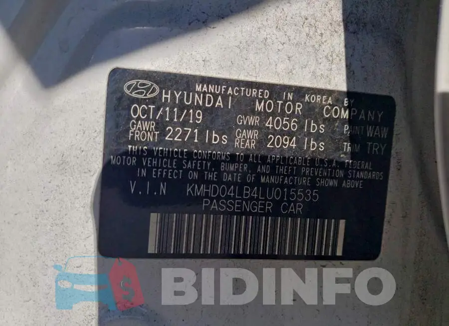 KMHD04LB4LU015535 Photo# 12