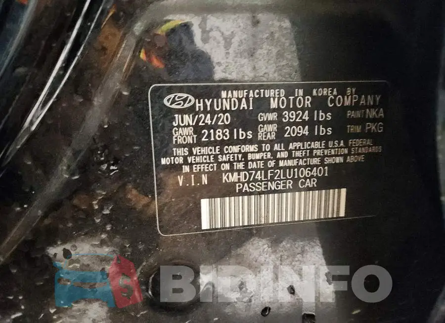 KMHD74LF2LU106401 Photo# 12