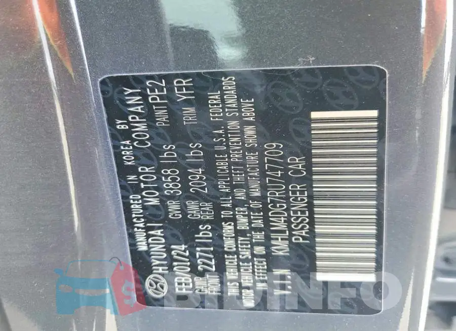 KMHLM4DG7RU747709 Photo# 13