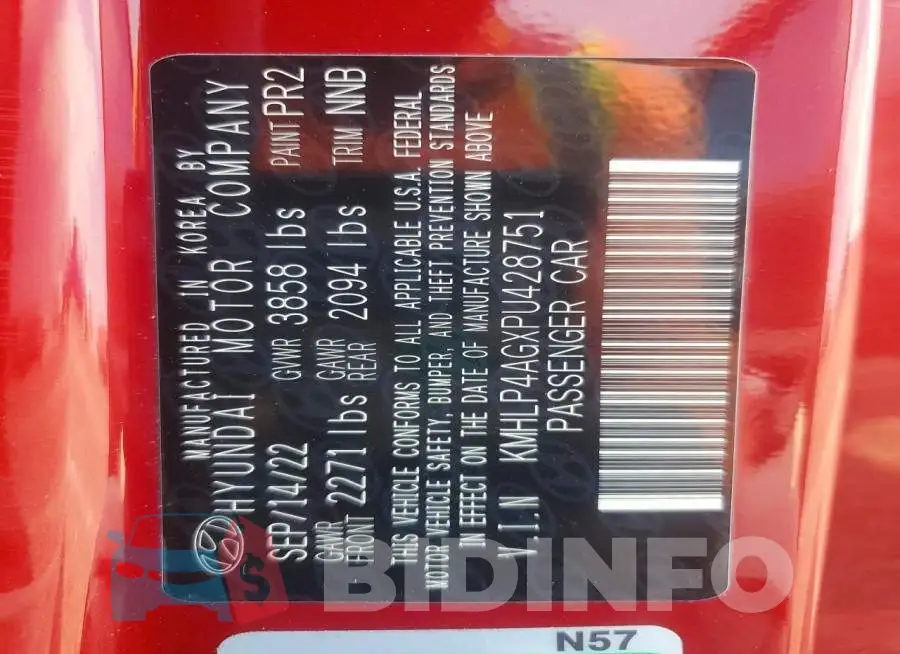 KMHLP4AGXPU428751 Photo# 12