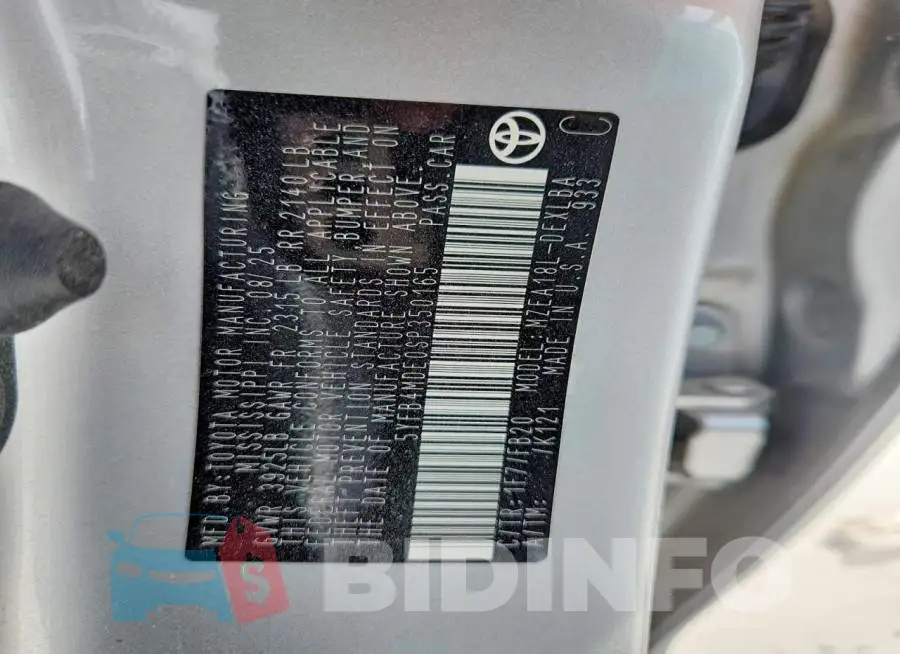 5YFB4MDE0SP350165 Photo# 13