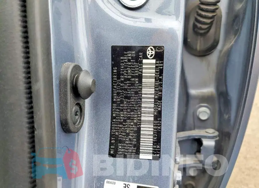 5YFB4MDE3SP346787 Photo# 12
